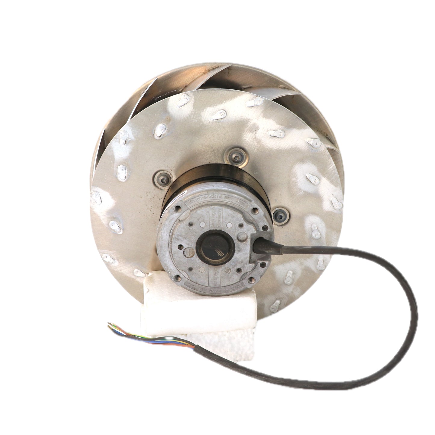 Back view of ebm-papst R2E270-AA01-05 centrifugal fan