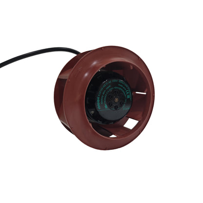 Front view of ebm-papst R2S133-AE17-43 centrifugal fan
