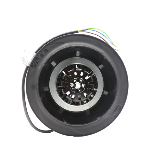 Front view of ebm-papst R2S175-AB56-01 centrifugal fan