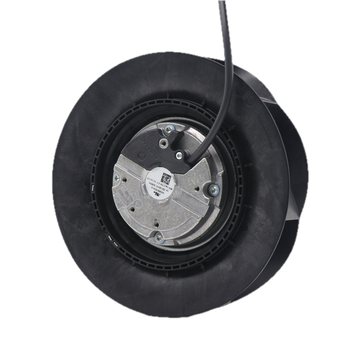 Back view of ebm-papst R3G190-RB01-06 centrifugal fan