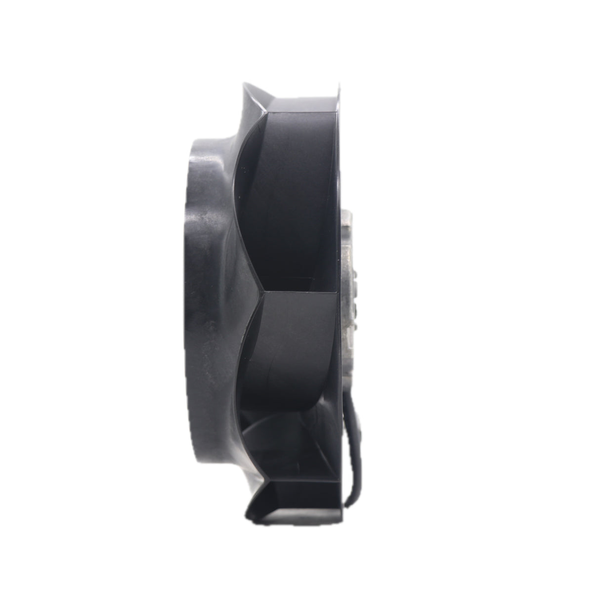 Side view of ebm-papst R3G190-RB01-08 centrifugal fan