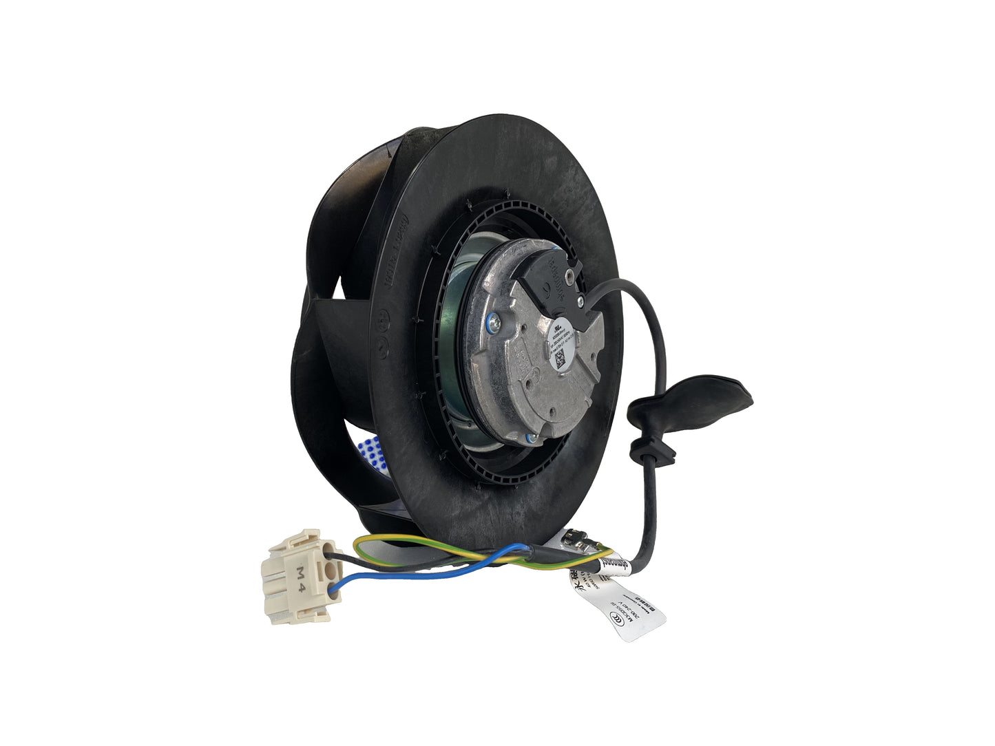 Back view of ebm-papst R3G190-RC03-06 centrifugal fan