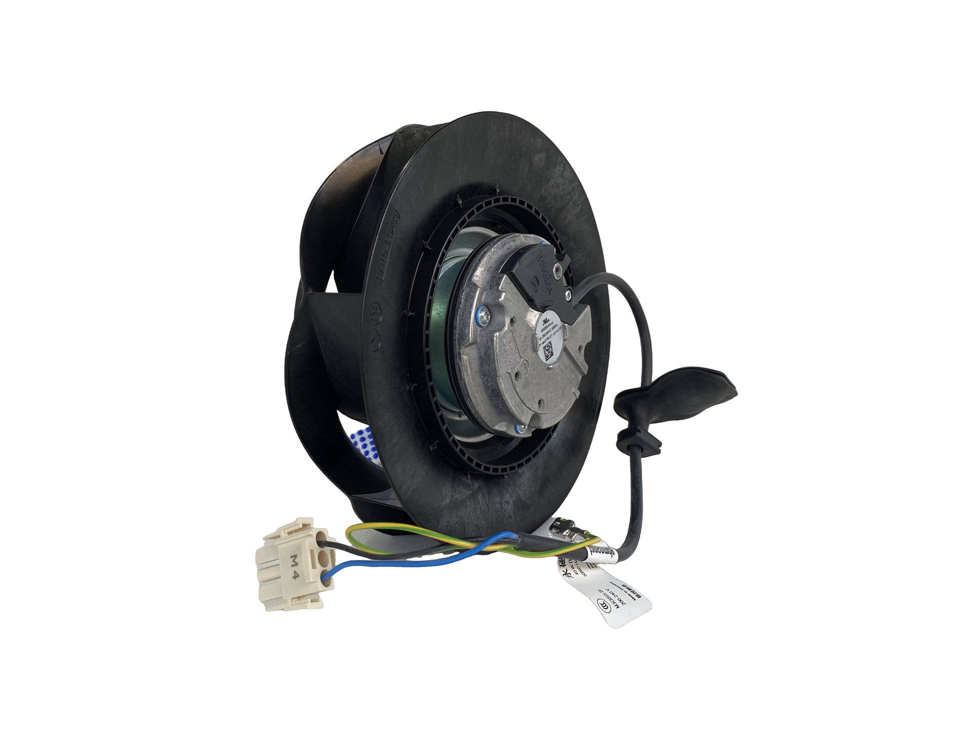 Back view of ebm-papst R3G190-RC03-06 centrifugal fan