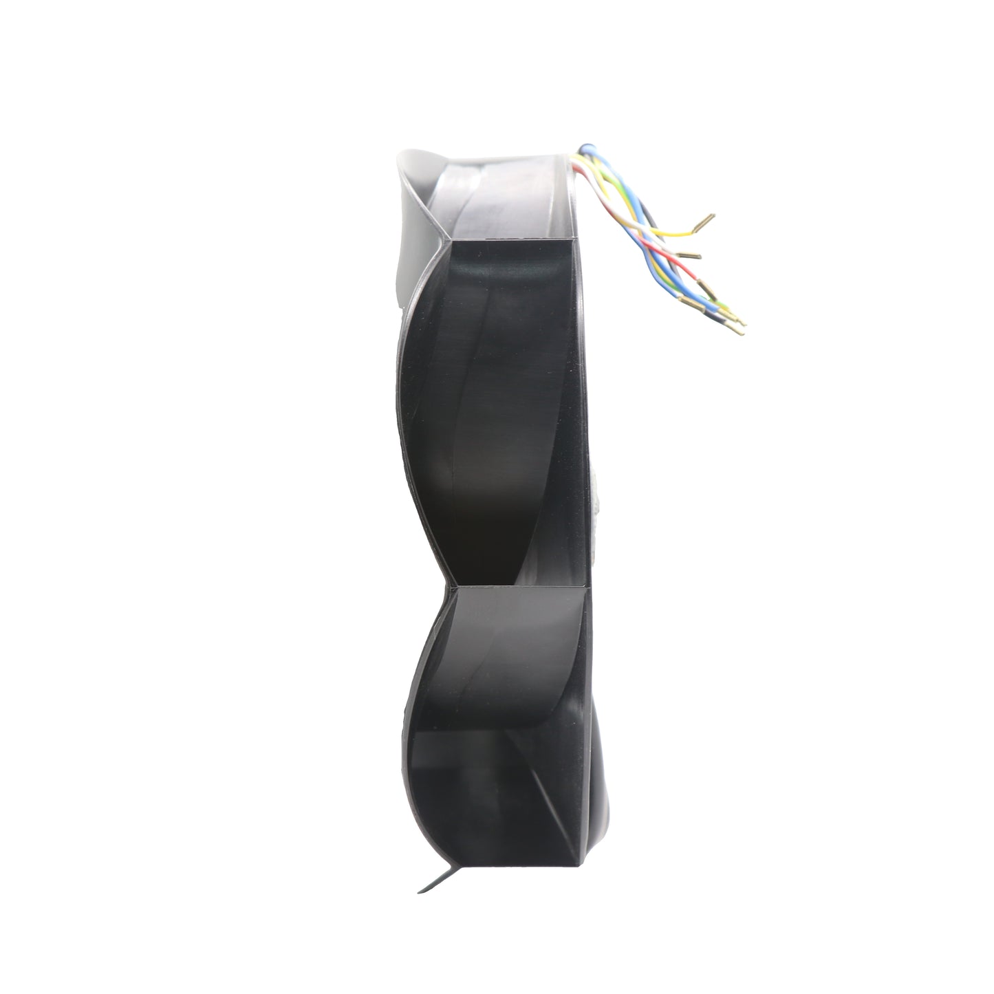 Side view of ebm-papst R3G190-RC05-03 centrifugal fan