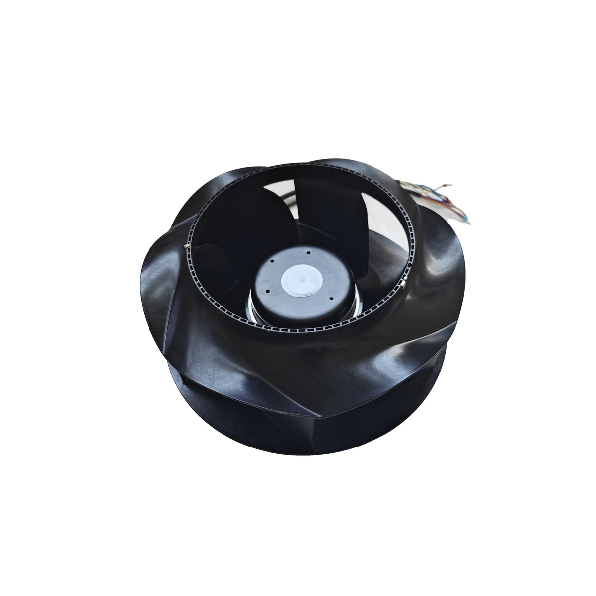 Front view of ebm-papst R3G280-RR04-I1 centrifugal fan