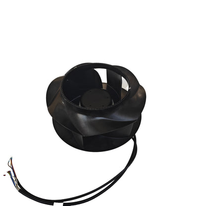 Side view of ebm-papst R3G280-RR04-I1 centrifugal fan