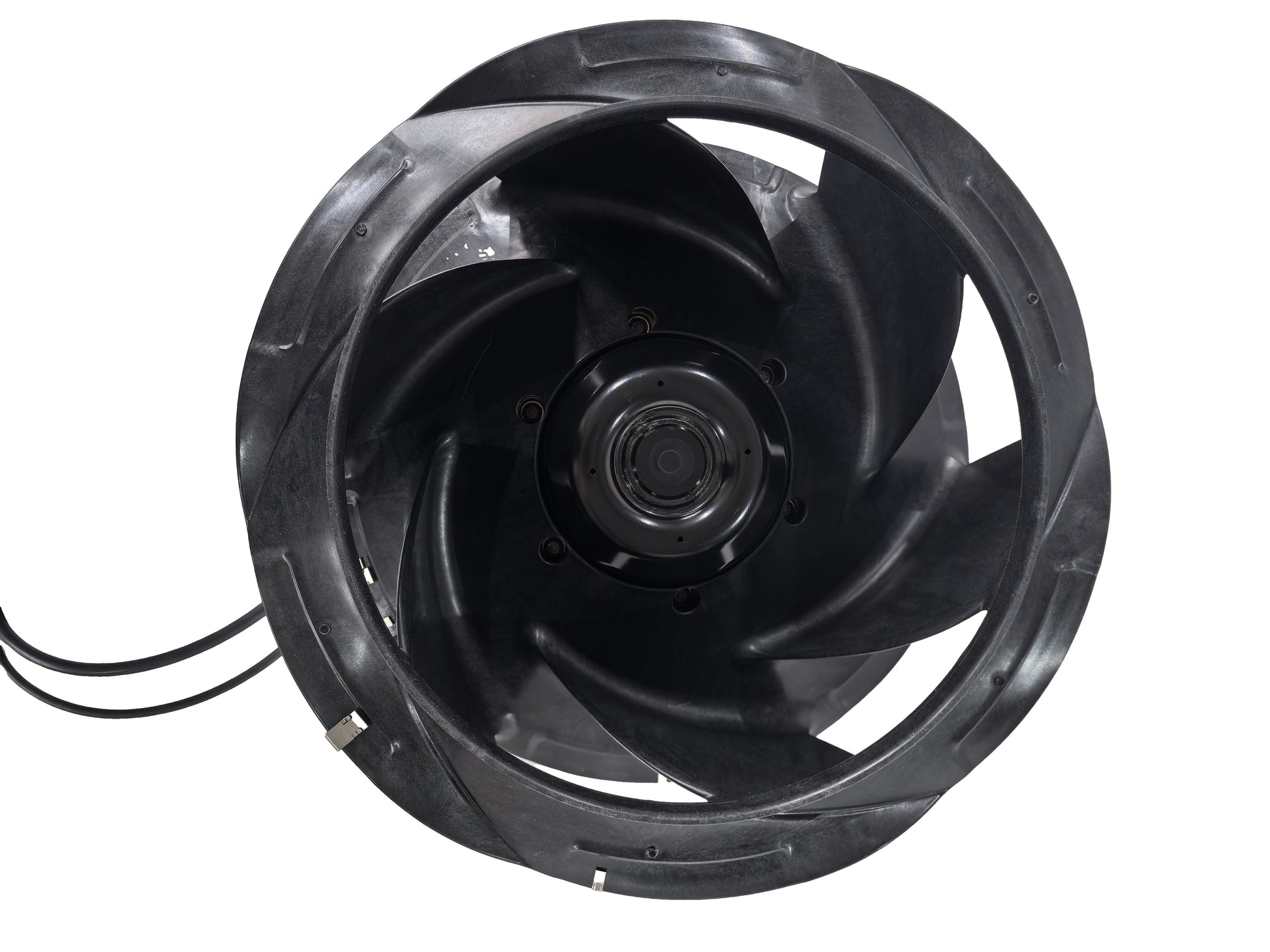 Front view of ebm-papst R3G400-FJ75-01 centrifugal fan