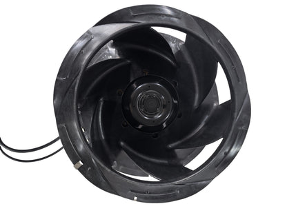 Front view of ebm-papst R3G400-FJ75-01 centrifugal fan