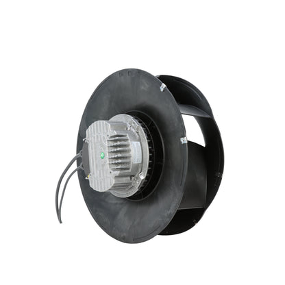 Back view of ebm-papst R3G400-RJ75-01 centrifugal fan