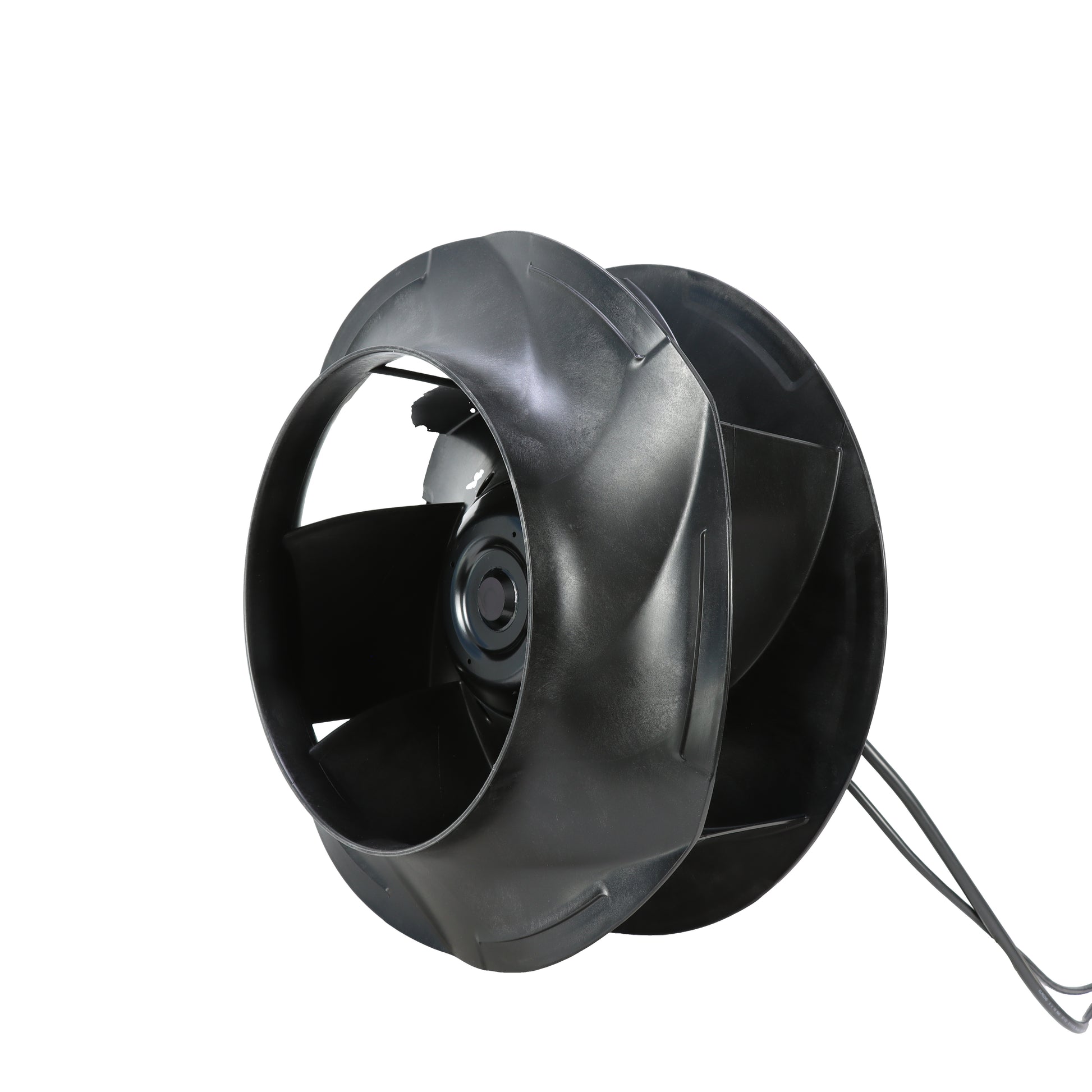 Side view of ebm-papst R3G400-RJ75-01 centrifugal fan
