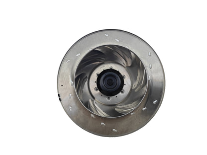 Front view of ebm-papst R3G450-AG33-01 centrifugal fan