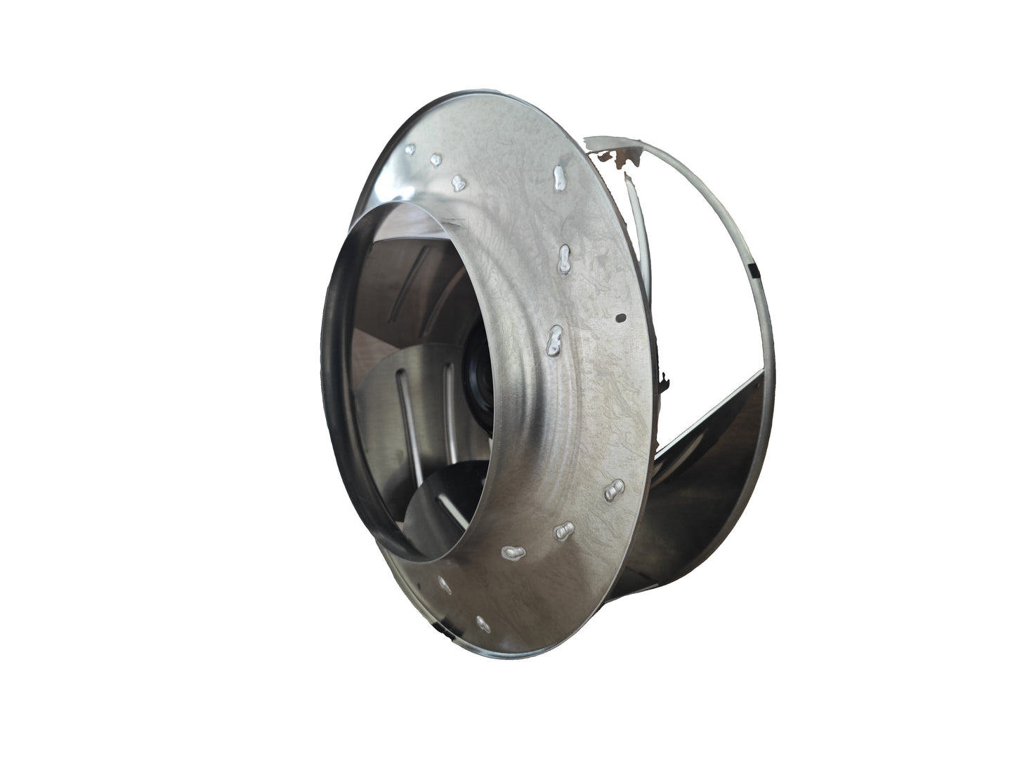 Back view of ebm-papst R3G450-AG33-01 centrifugal fan