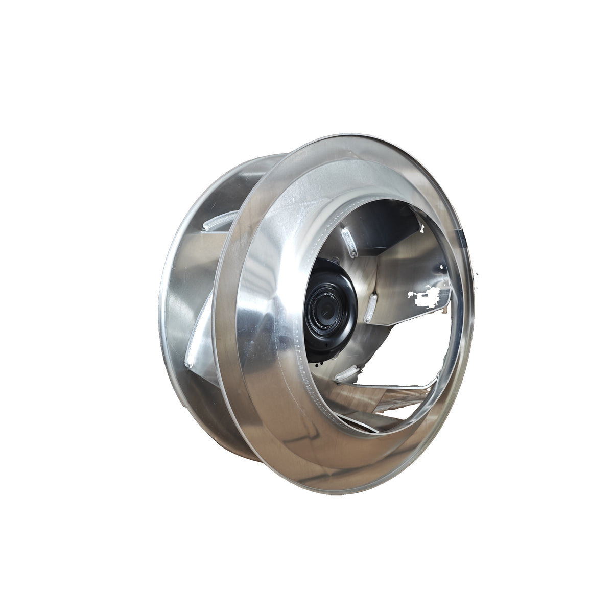 Front view of ebm-papst R3G500-AP25-01 centrifugal fan