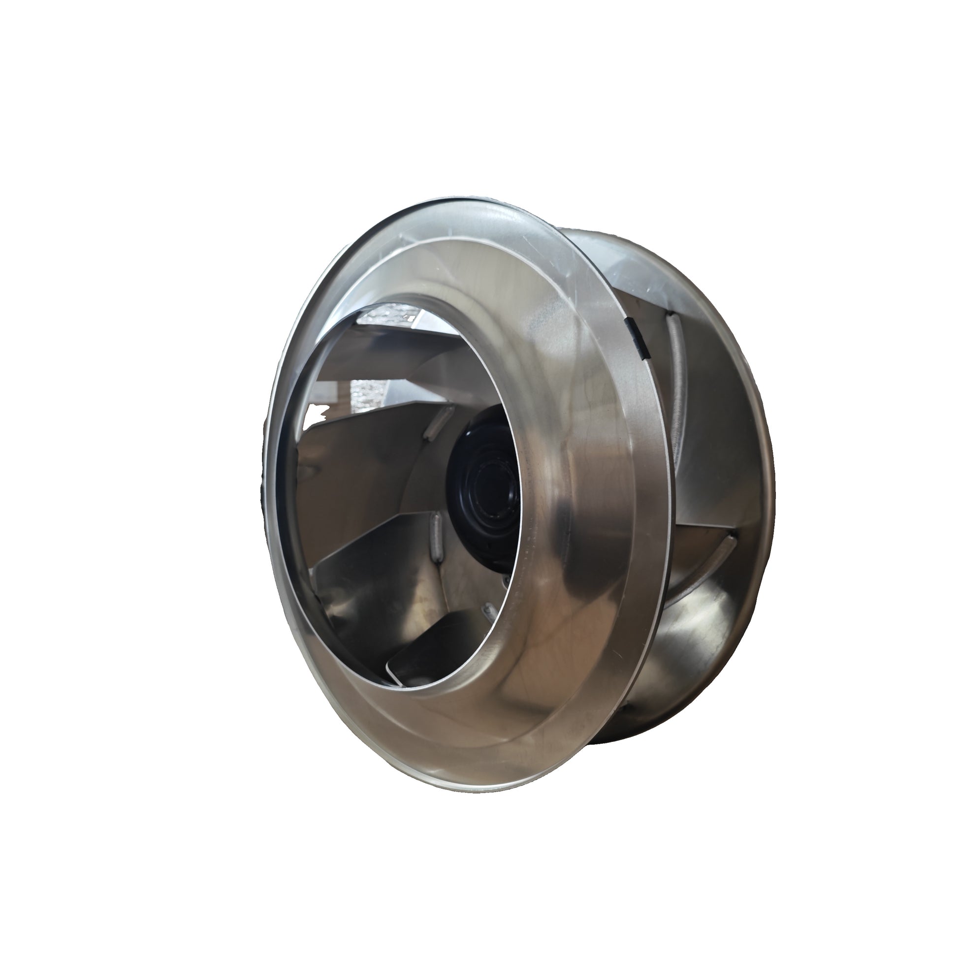 Side view of ebm-papst R3G500-AP25-01 centrifugal fan