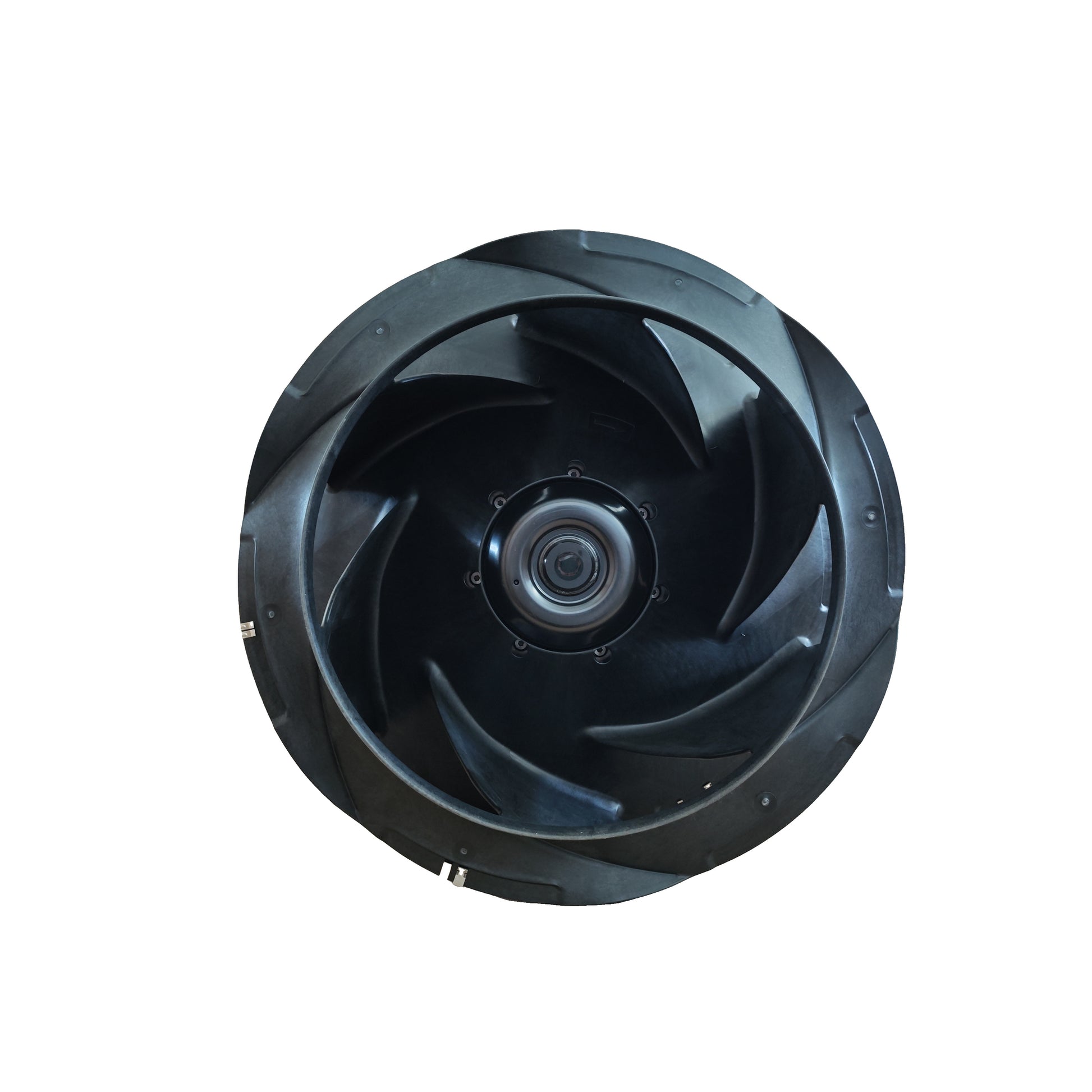 Front view of ebm-papst R3G630-FB32-03 centrifugal fan