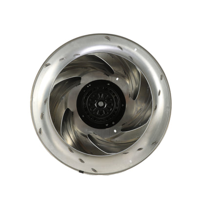 Front view of ebm-papst R4D355-AH11-09 centrifugal fan
