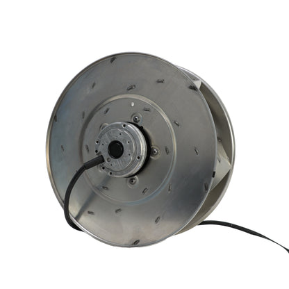 Back view of ebm-papst R4D355-AH11-09 centrifugal fan