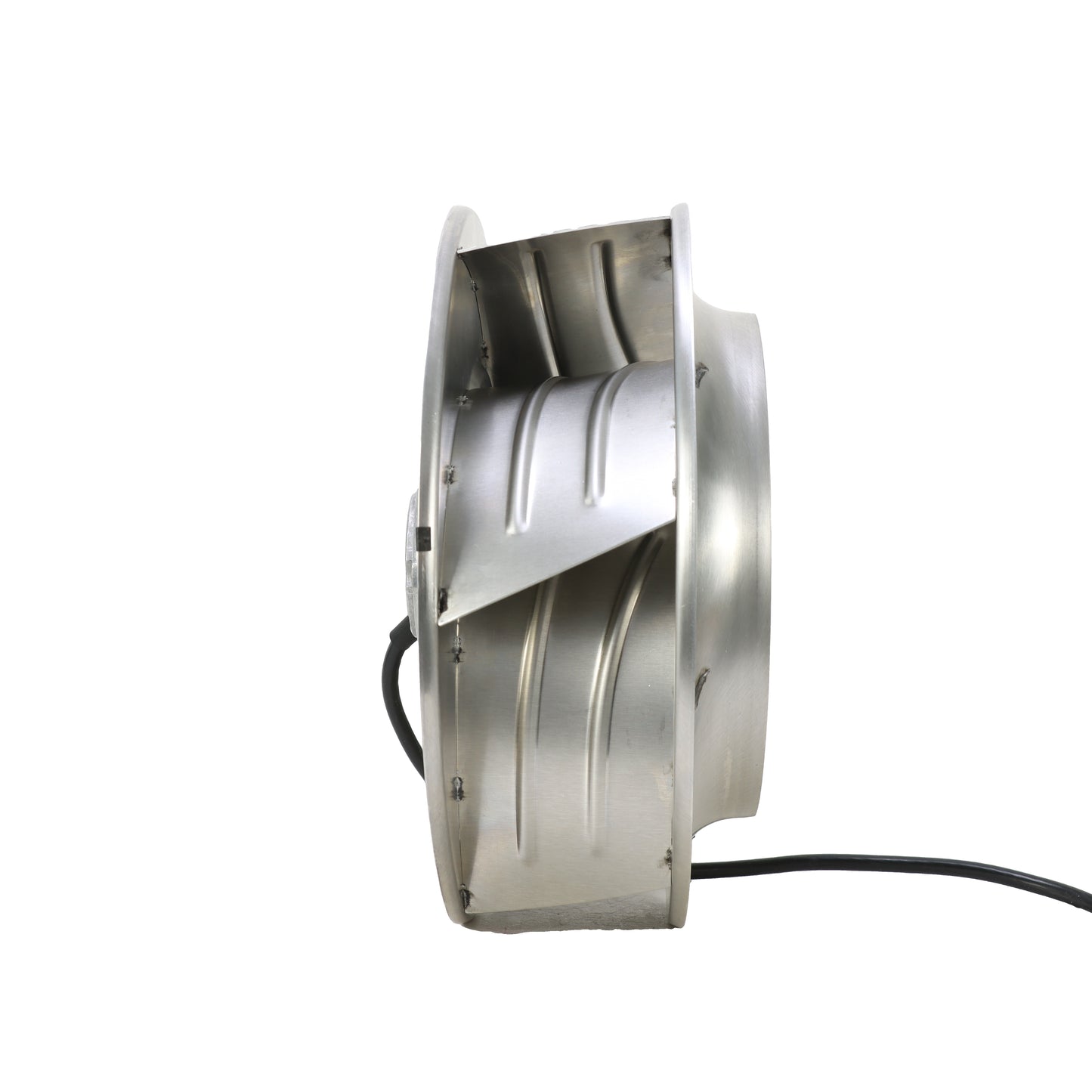 Side view of ebm-papst R4D355-AH11-09 centrifugal fan