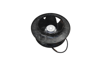 Side view of ebm-papst R4D450-RH01-01 centrifugal fan