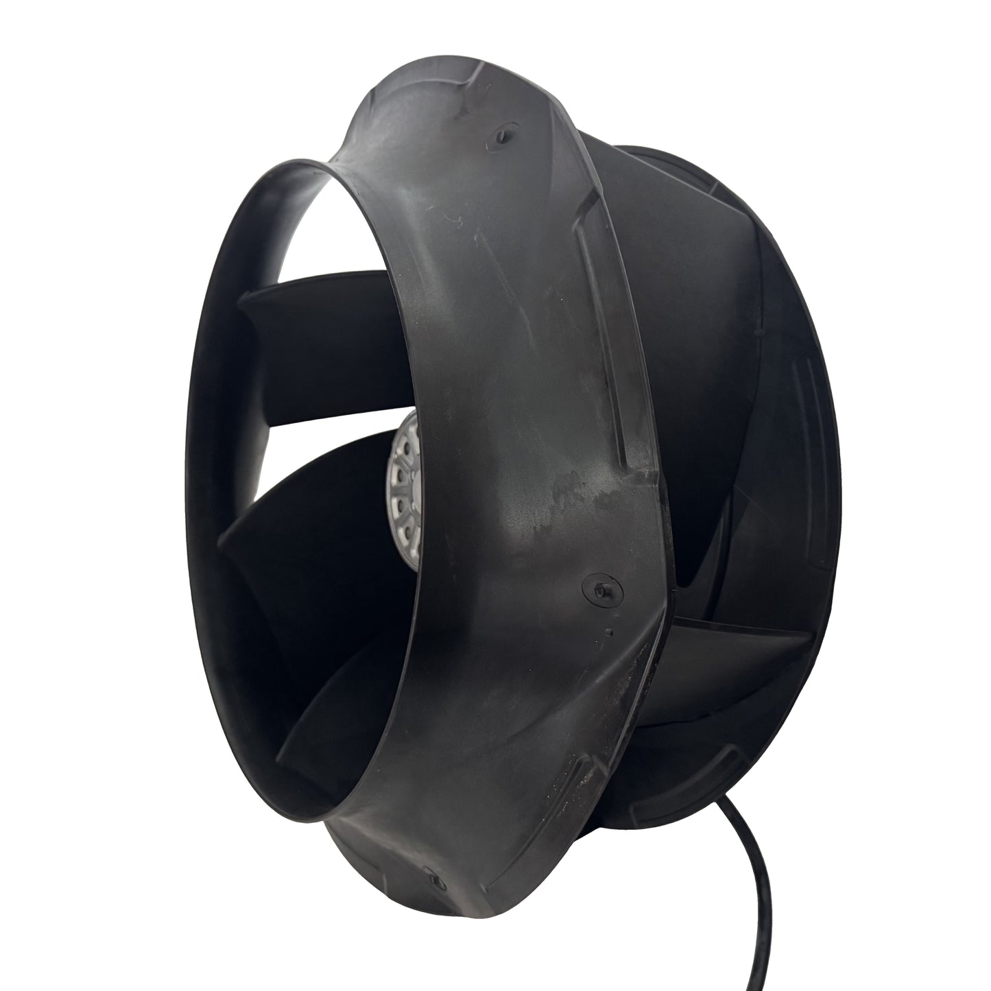 Side view of ebm-papst R4D630-RB15-01 centrifugal fan