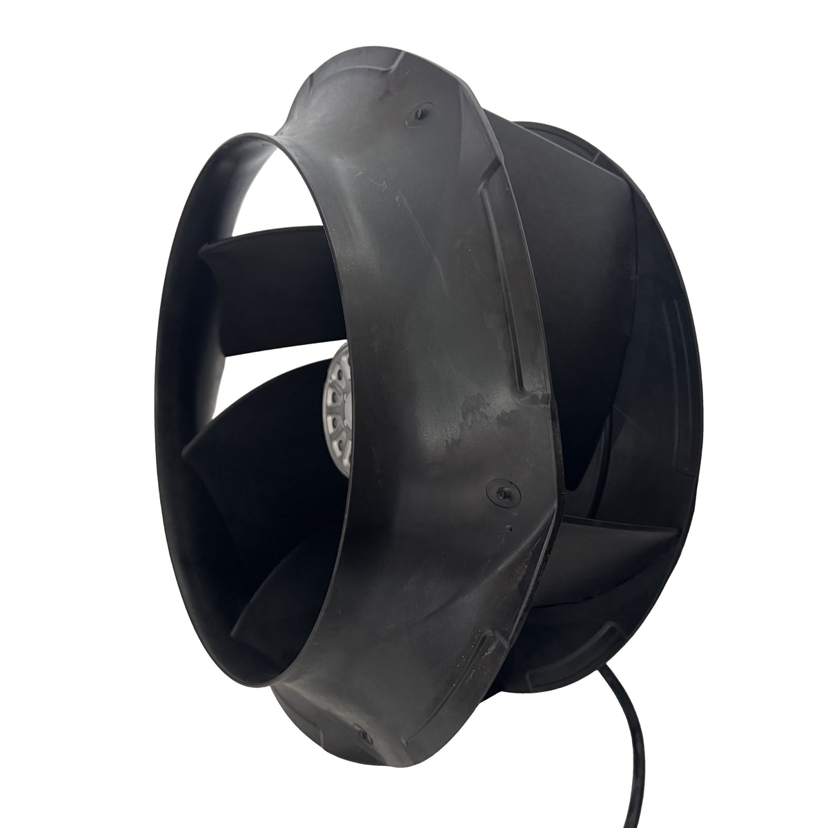 Side view of ebm-papst R4D630-RB15-01 centrifugal fan