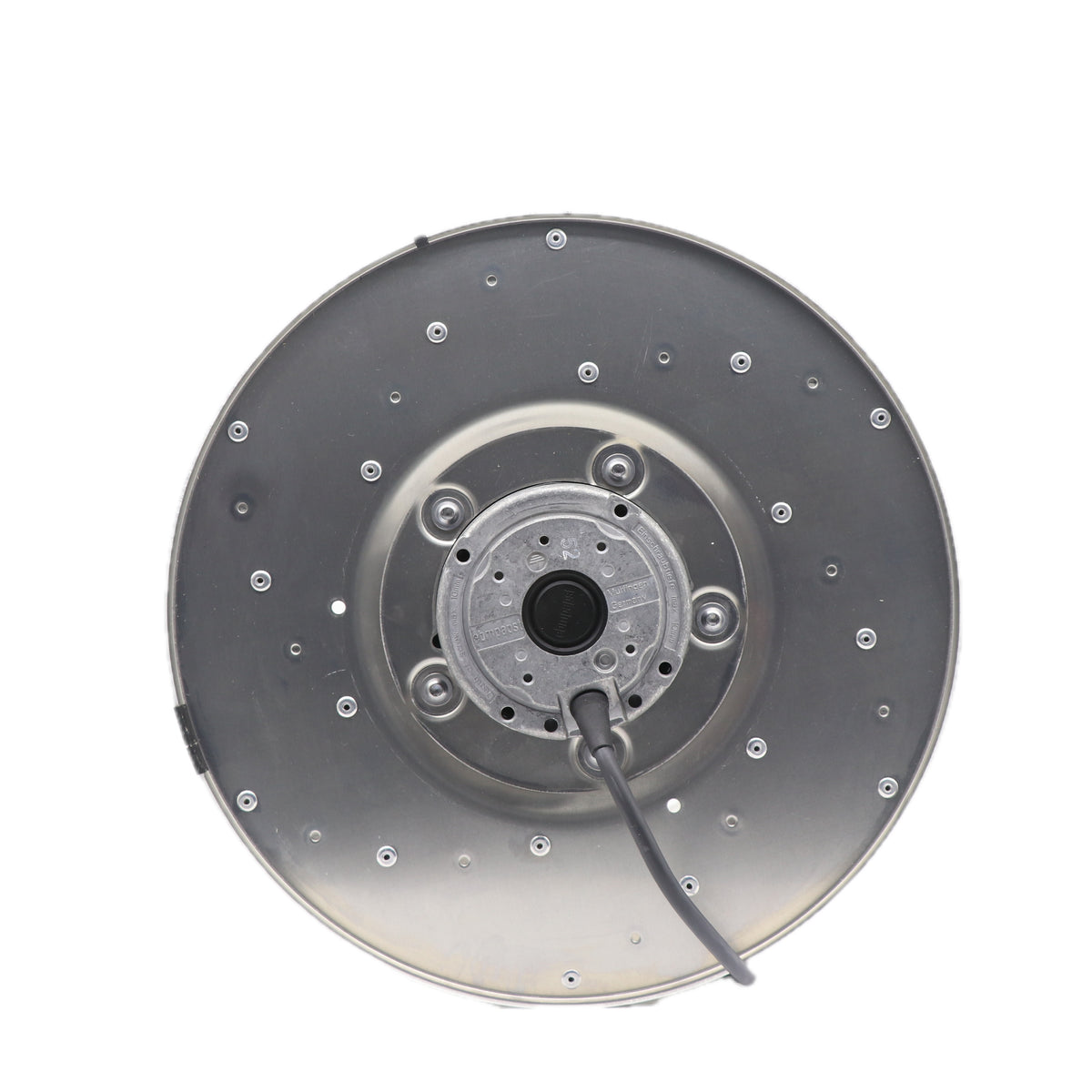 Back view of ebm-papst R4E310-AP11-09 centrifugal fan