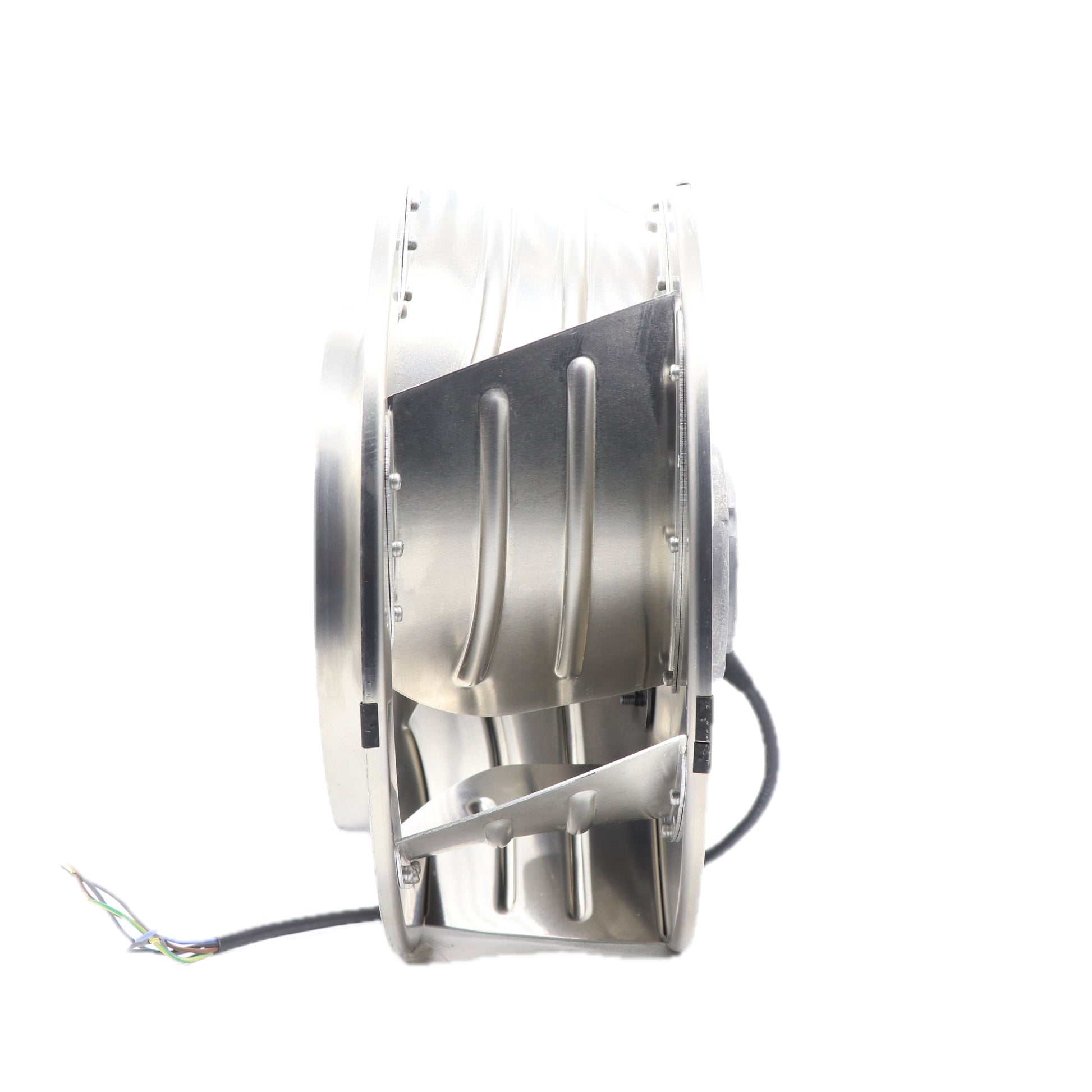 Side view of ebm-papst R4E310-AP11-09 centrifugal fan