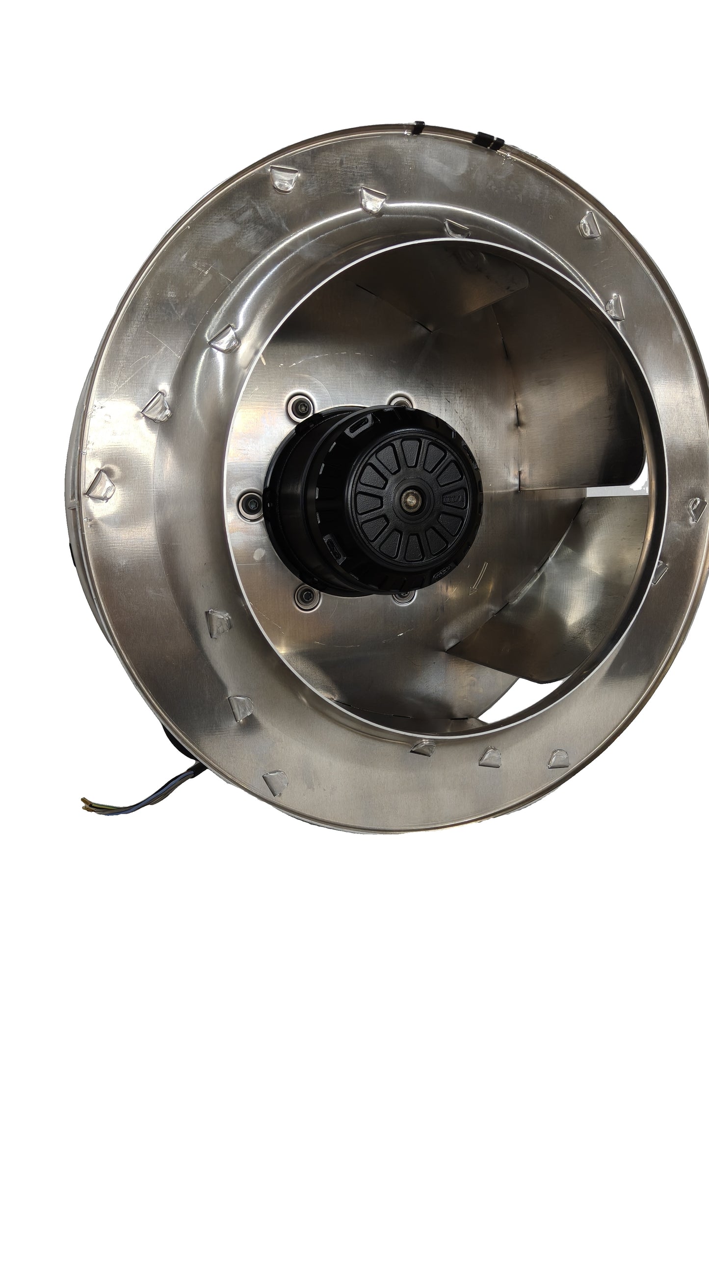 Back view of ebm-papst R4E400-AN09-06 centrifugal fan