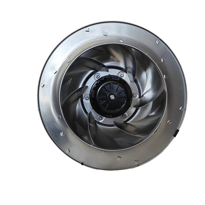 Front view of ebm-papst R4E400-AR05-06 centrifugal fan