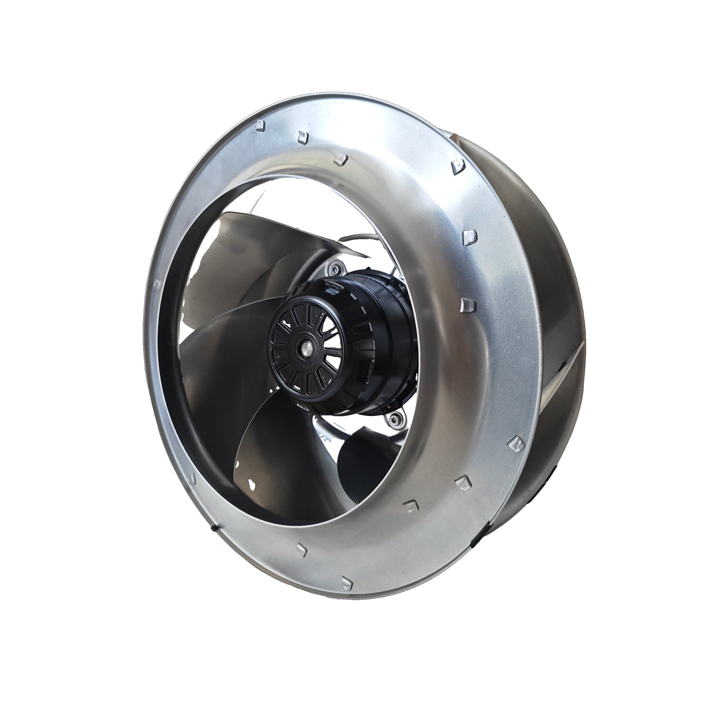 Side view of ebm-papst R4E400-AR05-06 centrifugal fan