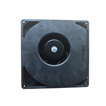 Front view of ebm-papst RG160-28/18NU centrifugal fan