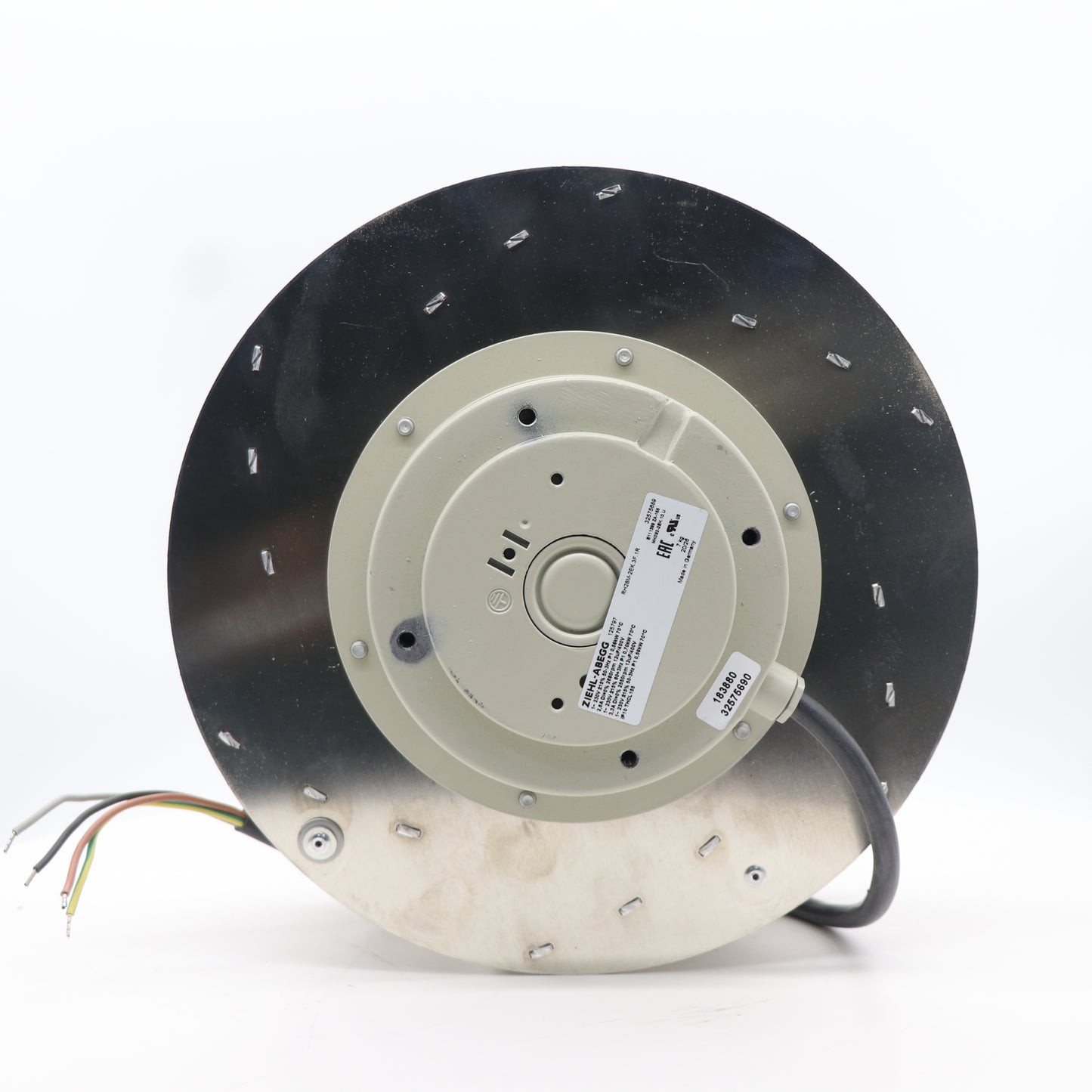 ZIEHL-ABEGG RH28M-2EK.3F.1R 2680RPM 280mm Centrifugal Fan - Replacement Fan