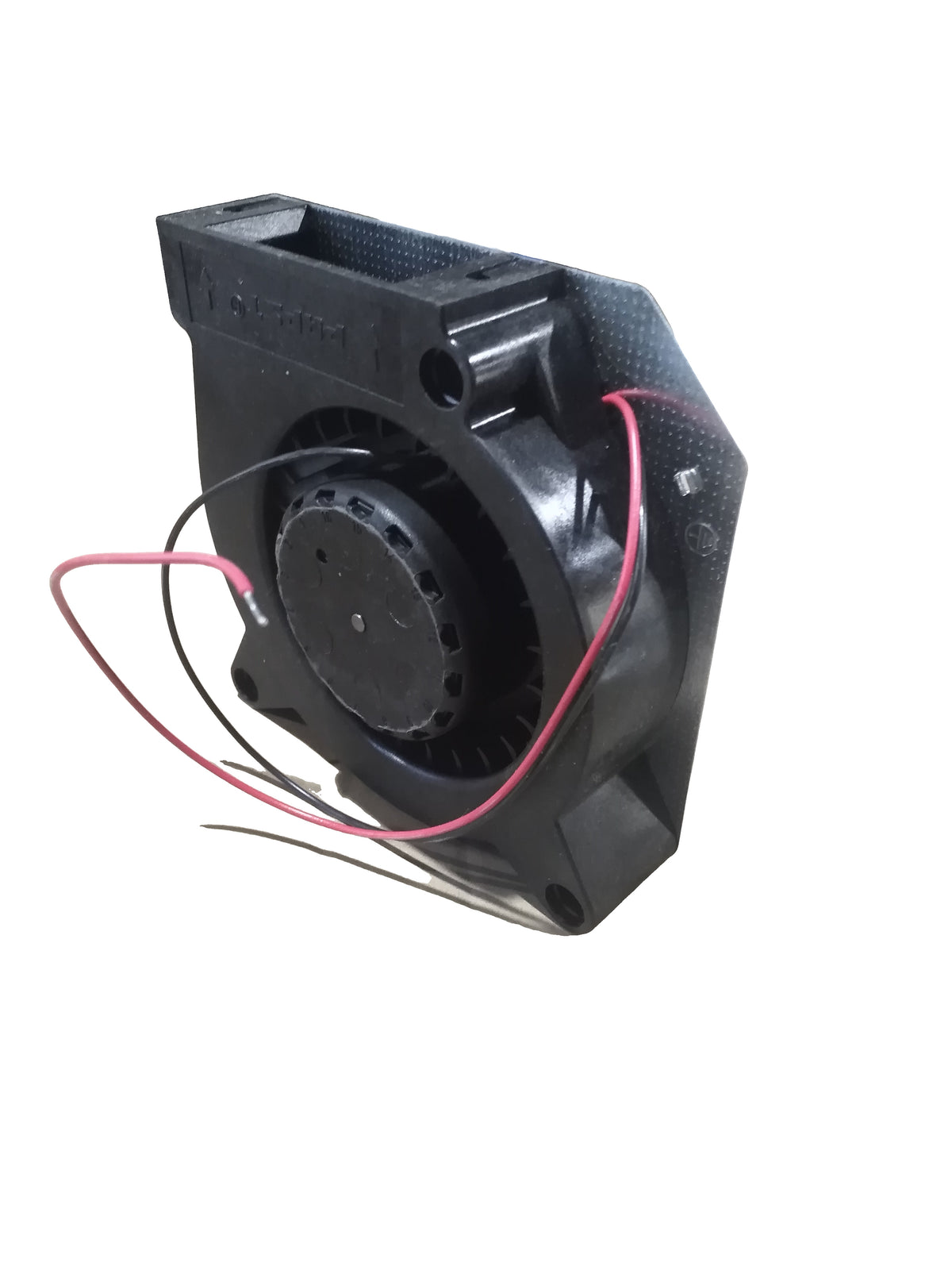 Side view of ebm-papst RL90-18/12N centrifugal fan