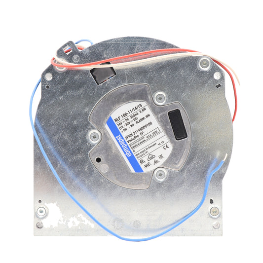 Front view of ebm-papst RLF100-11/14/19 centrifugal fan