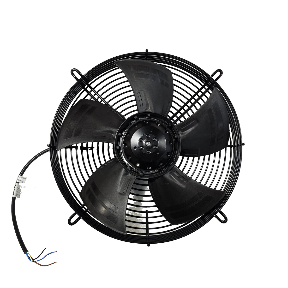 Front view of ebm-papst S4D300-AS34-30 axial fan
