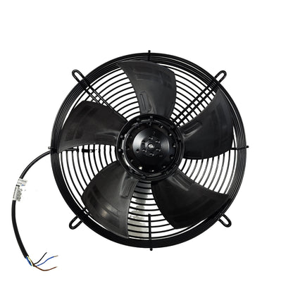 Front view of ebm-papst S4D300-AS34-30 axial fan