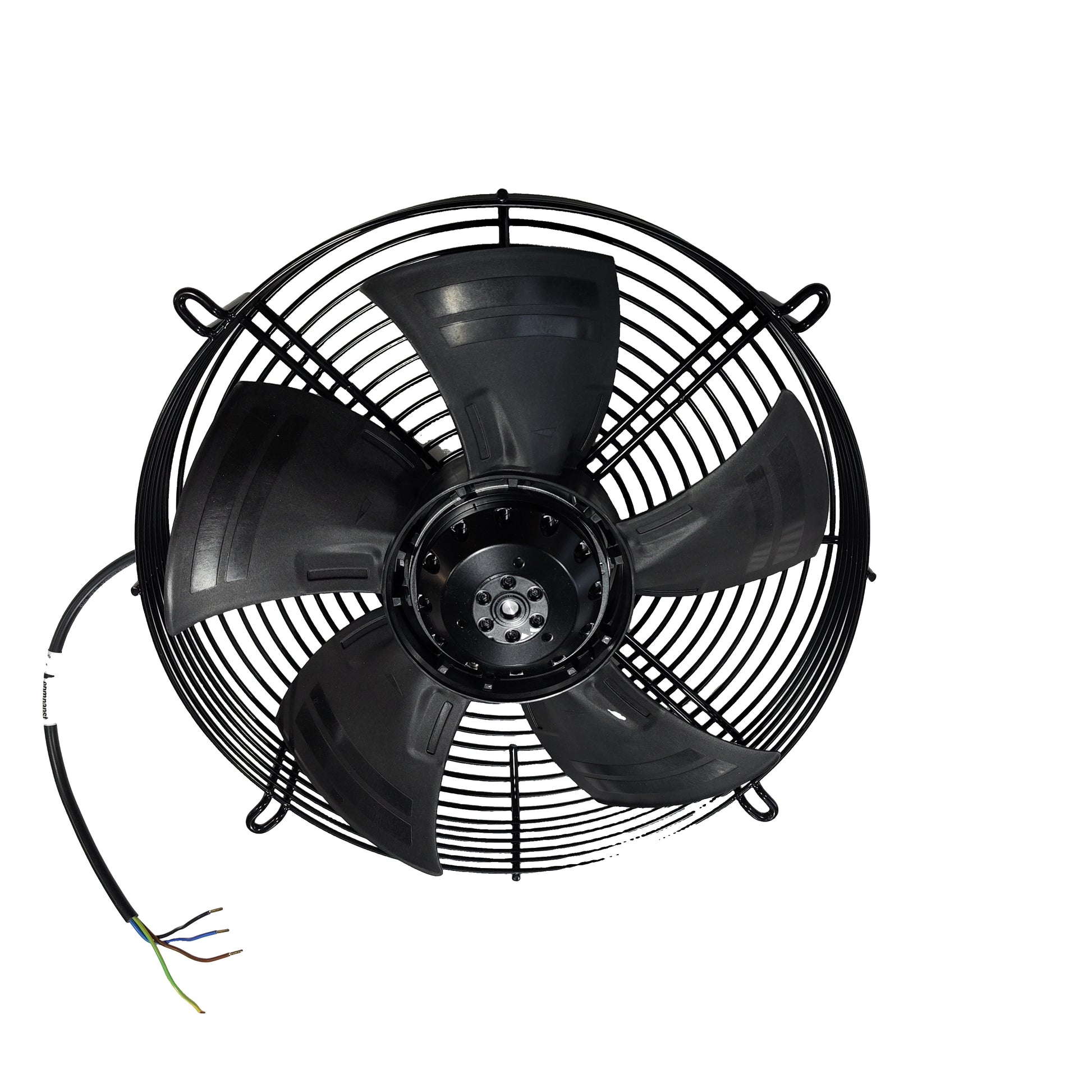 Side view of ebm-papst S4D300-AS34-30 axial fan