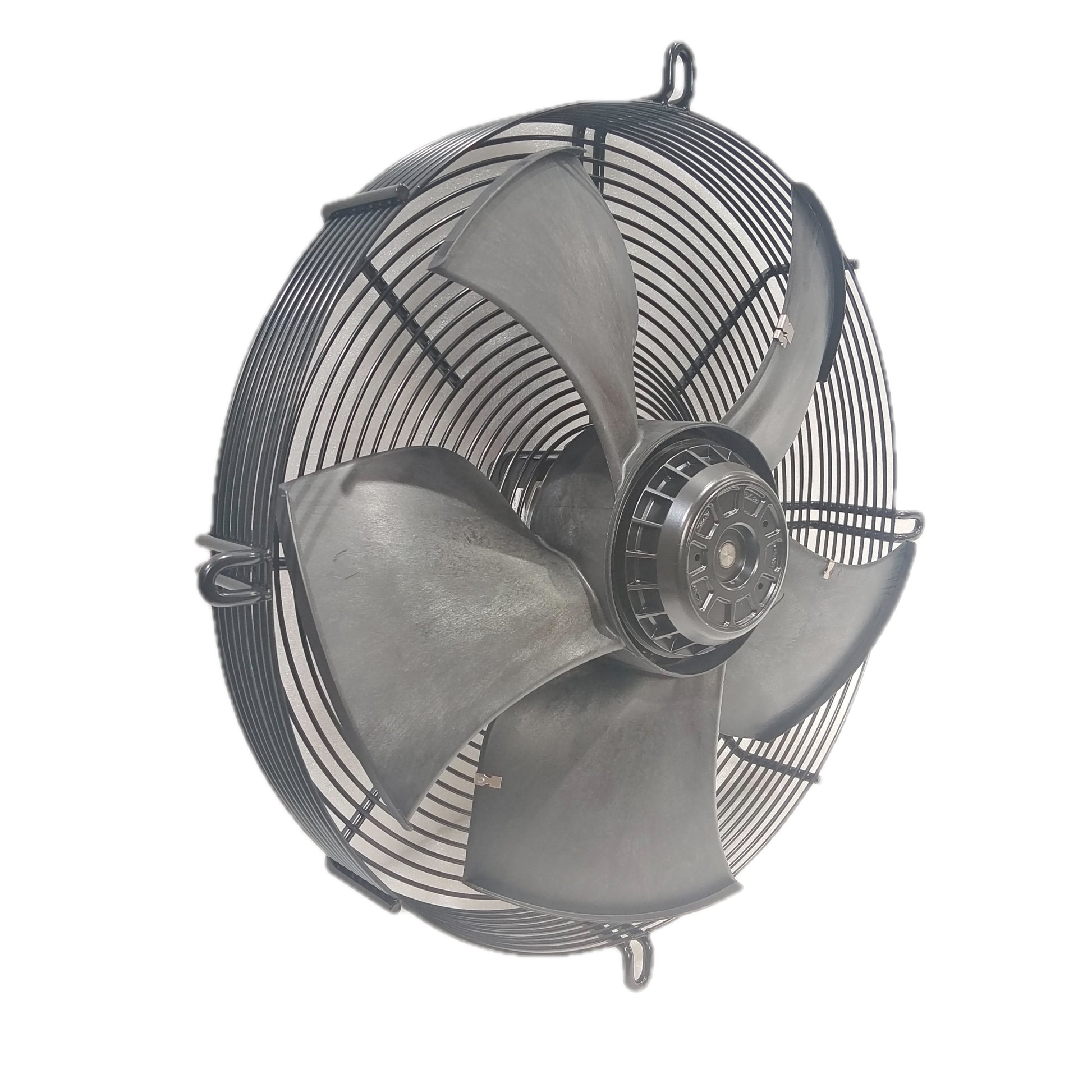 Front view of ebm-papst S4D450-AU01-01/C01 axial fan