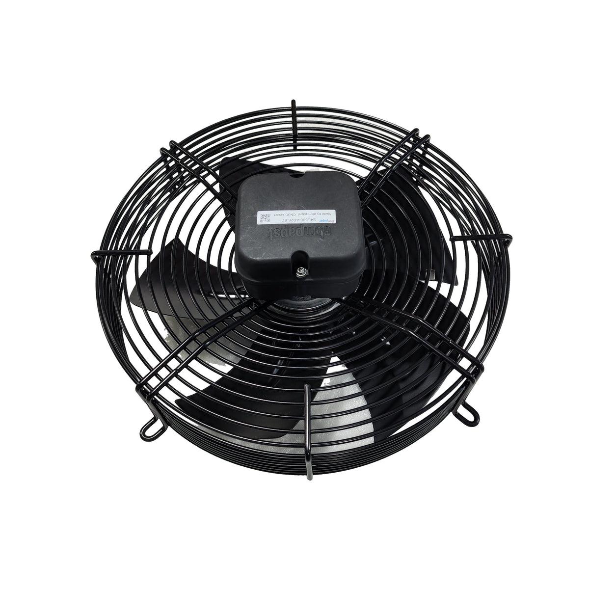 Side view of ebm-papst S4E300-AR26-87 axial fan