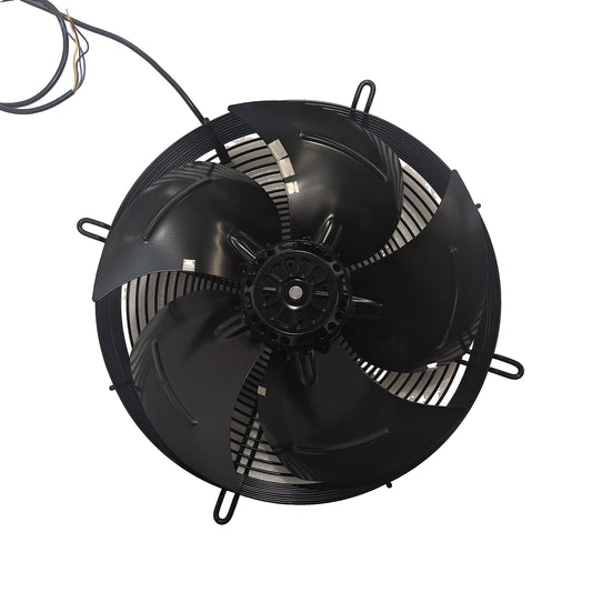 Back view of ebm-papst S4E350-AP06-30/A06 axial fan