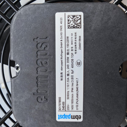 Axial Fan ebm-papst S4E450 8317078900 1600RPM