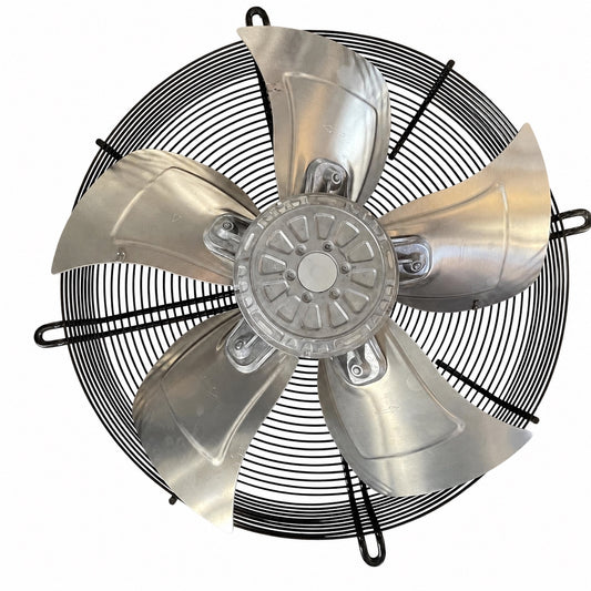 Front view of ebm-papst S4E500-AE03-01 axial fan