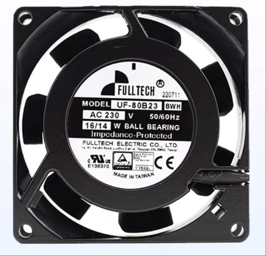 FULLTECH UF-80B23BWH-BTH/UF80B23-H Industrial Axial Cooling Fan