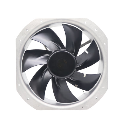 Front view of ebm-papst W1G250-HH37-52 axial fan