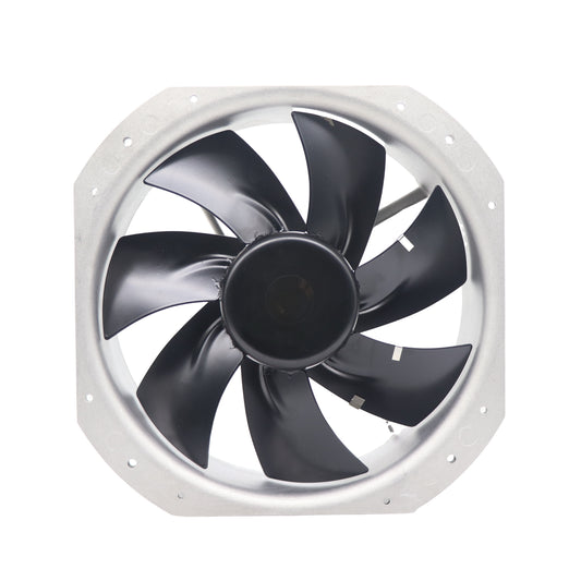 Front view of ebm-papst W1G250-HH37-52 axial fan