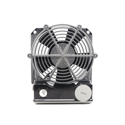 Front view of ebm-papst W2D210-EA10-22 axial fan