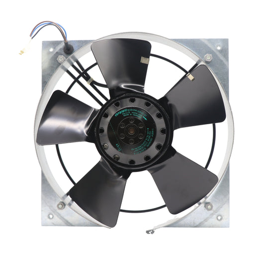 Front view of ebm-papst W2D250-GA02-07 axial fan