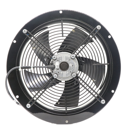 Front view of ebm-papst W2D300-CP02-30 axial fan