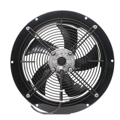 Front view of ebm-papst W2D300-CP02-31 axial fan