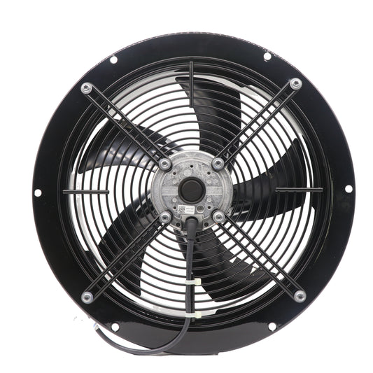 Front view of ebm-papst W2D300-CP02-31 axial fan